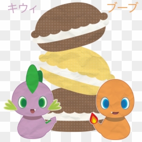 Itachi-roxas, Charmander, Crossover, Japanese, Macaron, - Cartoon, HD Png Download - roxas png