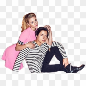#bughead #riverdale #sprousehart #freetoedit - Lili Reinhart And Cole Sprouse Png, Transparent Png - riverdale png
