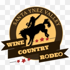 Santa Ynez Valley Wine Country Rodeo - Stallion, HD Png Download - santa silhouette png