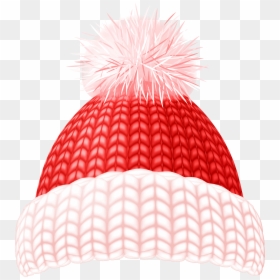 Red Winter Hat Clip Art Image - Winter Hat Clipart Png, Transparent Png - hat clipart png