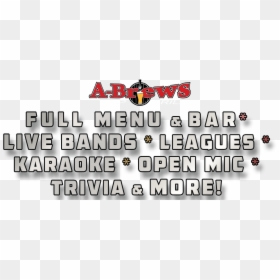 Abrews Promo - Graphics, HD Png Download - karaoke night png