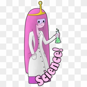Princess Bubblegum Science By Raveninthefog-d6avriq - Princess Bubblegum Scientist Drawing, HD Png Download - princess bubblegum png