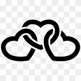 Triple Heart Icon, HD Png Download - chain clipart png