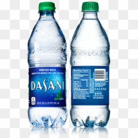 Dasani Water Bottle Label, HD Png Download - dasani png