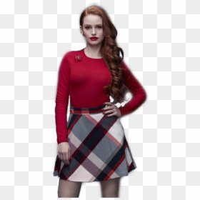 #cherylblossom #cheryl #madaleinepetsch #madelame #riverdale - Cheryl Blossom Madelaine Petsch Png, Transparent Png - riverdale png