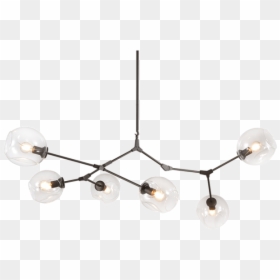 Us Off Lindsey Adelman - Chandelier, HD Png Download - chandelier silhouette png