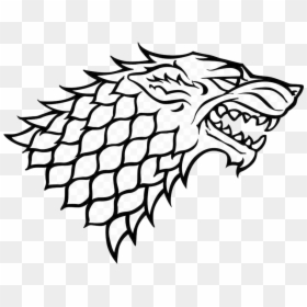 Game Of Thrones Stark Sigil Clipart Daenerys Targaryen - Stark Logo Png, Transparent Png - targaryen sigil png