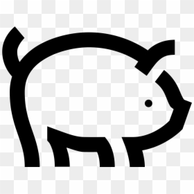 Transparent Pig Silhouette Png , Transparent Cartoons, Png Download - barn silhouette png