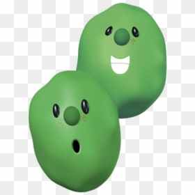 Archibald Asparagus Larry The Cucumber Bob The Tomato - Veggietales French Peas, HD Png Download - bob the tomato png