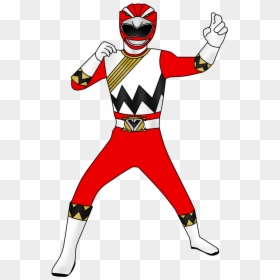 Red Power Ranger Clipart - Red Power Ranger Png, Transparent Png - red ranger png