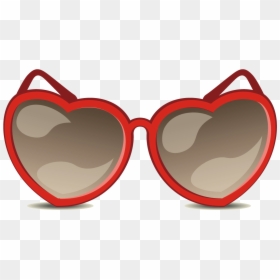 Wayfarer Vector Sunglasses Heart Shaped Ray Ban Free - Sunglasses, HD Png Download - rayban png