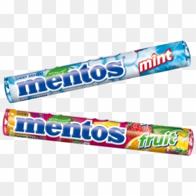 Mentos Mint Und Fruit - Mentos Fruit E Mint, HD Png Download - mentos png