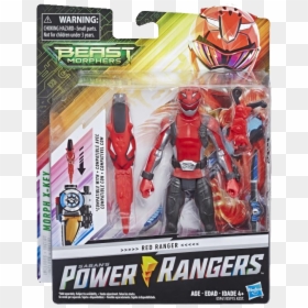 Power Rangers Beast Morphers Toys, HD Png Download - red ranger png