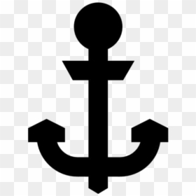 Navy Icon Png Transparent Images - Sign, Png Download - navy anchor png