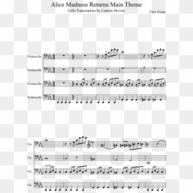 Alice Madness Returns Main Theme Piano Sheets, HD Png Download - alice madness returns png
