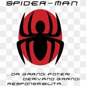 Spider Vector Spiderman Logo, HD Png Download - spiderman symbol png