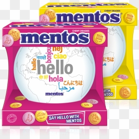 The Mentos Connecting Tin Packaging And Dragees Itself, HD Png Download - mentos png