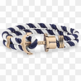 Bracelet Antoine Saliba Anchor, HD Png Download - navy anchor png