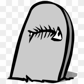 Headstone Clipart Transparent, HD Png Download - rip tombstone png