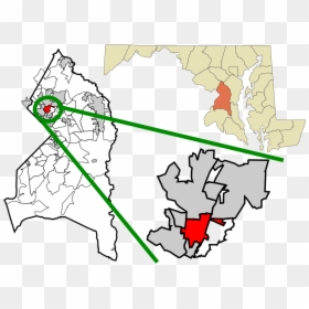 Prince George's County Outline, HD Png Download - riverdale png