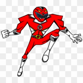 Animated, Red Primal Ranger - Power Ranger Transparent, HD Png Download - red ranger png