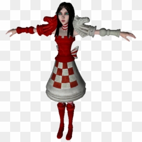 Download Zip Archive - Alice Madness Returns Checkmate Dress, HD Png Download - alice madness returns png