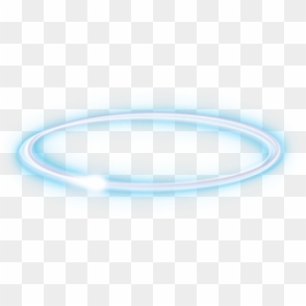 Ftestickers Crown Halo Luminous Glowing Blue, HD Png Download - glowing halo png