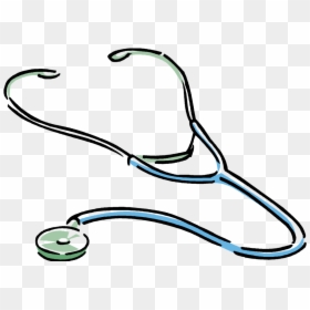 Stethoscope Free Clipart - Stethoskop Clipart, HD Png Download - stethoscope clipart png