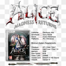 Alice Madness Returns Rainha De Copas, HD Png Download - alice madness returns png