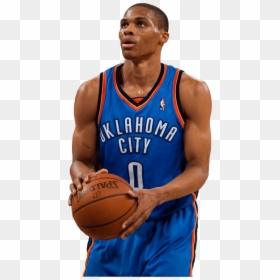 Russell Westbrook Ready - 2012–13 Oklahoma City Thunder Season, HD Png Download - russell westbrook dunk png