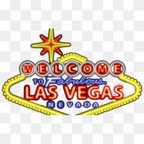 Vegas Sign, HD Png Download - welcome to las vegas sign png