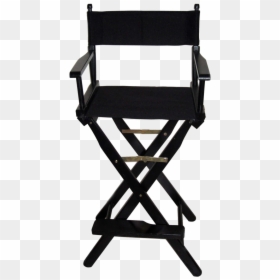 Black Directors Chair, HD Png Download - directors chair png
