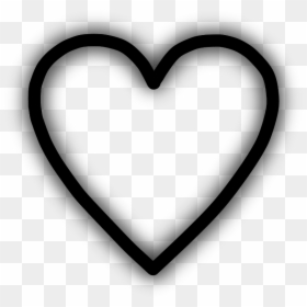 #neon #heart #love #freetoedit #black #귀여운 #可愛い #mimi - White Neon Heart Png, Transparent Png - neon heart png