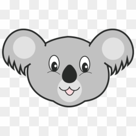 Best Koala Clipart - Koala Bear Face Clipart, HD Png Download - koala emoji png