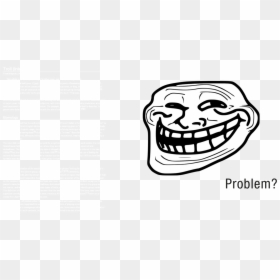 Brief History Of Trolling - Clipart Troll Face, HD Png Download - troll meme png