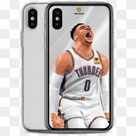Russell Westbrook, HD Png Download - russell westbrook dunk png