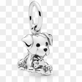 Labrador Puppy - Charm Pandora Labrador, HD Png Download - koala emoji png