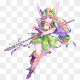 Trials Of Mana Characters, HD Png Download - jill valentine png