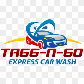 Tagg N Go - Logo Car Wash En Png, Transparent Png - carwash png