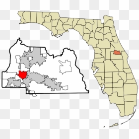 Seminole County, HD Png Download - florida shape png