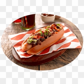 Carrito Hot Dogs Gourmet, HD Png Download - snapchat hot dog png