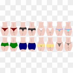 Lingerie, Panties, Sexy, Thong, Underwear, Woman, Women - Kind Of Underwear Do You Wear, HD Png Download - panty png