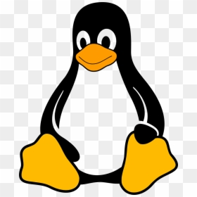 Linux Logo, HD Png Download - linux penguin png