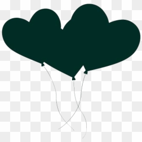 Heart Balloons Png Full Hd With Transparent Bg - Illustration, Png Download - heart balloons png
