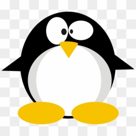 Linux, Tux, Penguin, Cute, Weird, Crazy - Transparent Linux Logo Png, Png Download - linux penguin png