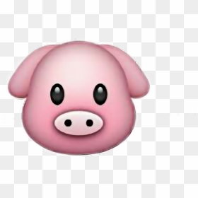 #pig #cerdito #emoji - Emoji Animals Png, Transparent Png - pig emoji png