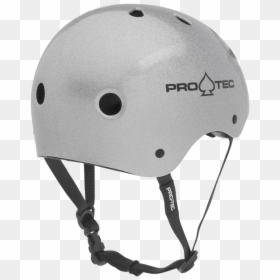 Silver Flake - Protec, HD Png Download - black football helmet png