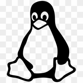 Linux - Linux Vector Icon, HD Png Download - linux penguin png