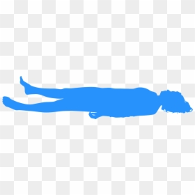 Person Silhouette Sleeping, HD Png Download - person sleeping png