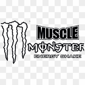 Monster Energy Logo Png White, Transparent Png - monster energy drink png